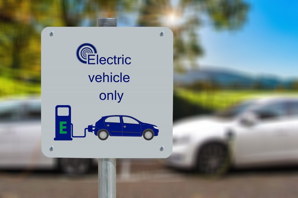 charging station sign